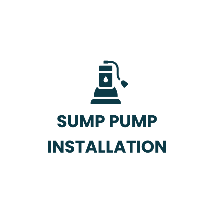 sump pump installation - plumbing services